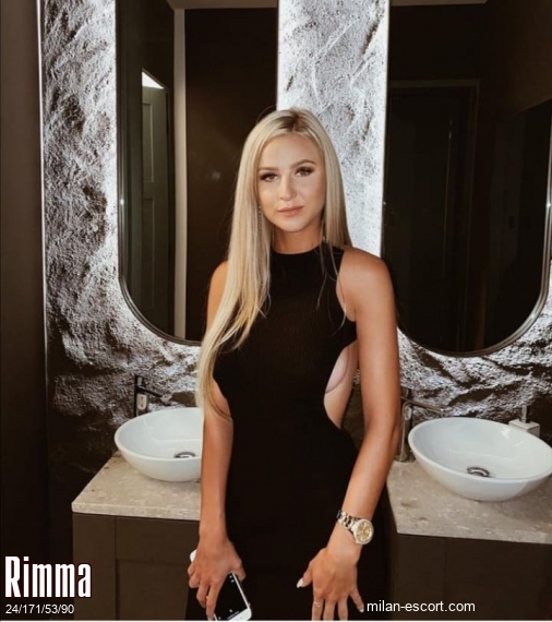 Rimma, Russian escort in Milan who offers massages