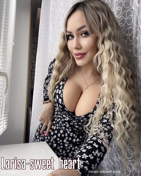 Larisa-sweet heart, Vip escort in Milan who offers dates Larisa-sweet heart, Vip escort in Milan who offers dates