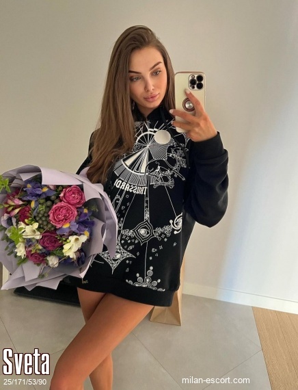 Sveta, Russian escort in Milan who offers dates