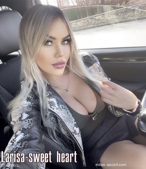 Larisa-sweet heart, Vip escort in Milan who offers company Larisa-sweet heart, Vip escort in Milan who offers company
